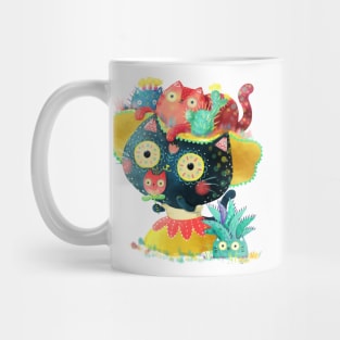 Cat in a cat-hat Mug